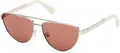 Max &Co MO0129 16E shiny palladium 57/14/140 Damen Sonnenbrillen