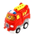 Vtech TUT TUT Baby Flitzer - Press and Go Feuerwehr – Spielzeugauto mit Musik, aufleuchtender Taste und spannenden Geräuschen – Für Kinder von 1-5 Jahren