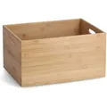 Zeller Aufbewahrungskiste Bambus 30 cm x 40 cm x 21 cm Natur