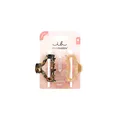 CLIPSTAR Golden Roar HaarclipSet  2 Medium Hair Claws  Elegante, mittelgroße...