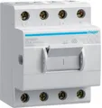 Hager SH463N Ausschalter in Kompaktbauweise, 63A, 4-polig, 4 Schließer, 400V AC, 3,5 PLE