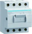 Hager Kompaktschalter SH463N | Ausschalter 4-polig 63A | 400V AC | 3,5TE | Knebel grau | IP20 | VDE