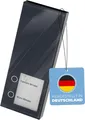 DOORLINE 150725 Anthrazit Türsprechanlage, Klingel, Türöffner anschließbar, Haus