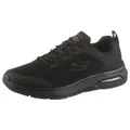 Skechers Dyna Air Sneaker mit Air-Cooled Memory Foam, Freizeitschuh, Halbschuh, Schnürschuh schwarz 44 EU