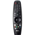 LG Magic Control MR20GA - Fernbedienung für Smart TV LG 2020 (Spracherkennung, Point & Navigate, Scrollrad, Ziffernblock, Tasten für Netflix, Pri... - Schwarz