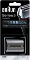 Braun 52S Scherkopfkassette Series 5 Elektrischer Herrenrasierer Zubehör silber