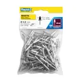 Rapid Blindnieten Aluminium Standard Ø 4,8mm, 9-12mm Klemmbereich, 100 Stück pro Beutel, für Blindnietzangen