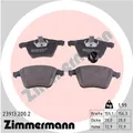ZIMMERMANN Bremsbelagsatz Scheibenbremse 23913.200.2 für VW GOLF AUDI SEAT A3 TT
