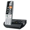 Gigaset Comfort 500A DECT, Gap Schnurloses Telefon analog Babyphone, Freisprechen, für Hörgeräte kompatibel, Headsetans