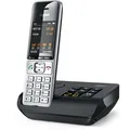 Gigaset Telefon COMFORT 500A, silber / schwarz, schnurlos, mit Anrufbeantworter