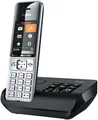 Gigaset COMFORT 500A Telefon mit Anrufbeantworter, Silber-Schwarz, DECT