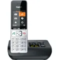 Gigaset COMFORT 500A silver-black Schnurloses Telefon