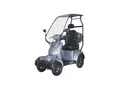 GreenStreet Elektromobil E-Mover Deluxe 1000 W 20 km/h dunkelgrau inkl. Topcase und Dach
