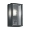 GARONNE Außenwandleuchte Antrazit, Aluminium/Glas, E27, IP44 von Trio