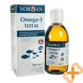 NORSAN Omega-3 Total Naturgeschmack 200 ml Öl Für Nervensystem & Vitamine