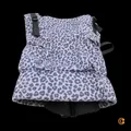 Stokke Limas Babytrage Tragehilfe Full Buckle Flex Leopard Lilac Bauchtrage