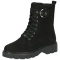 Caprice Caprice Stiefelette Nubukleder Schnürstiefelette schwarz 36 EU
