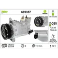 VALEO 699357 Kompressor, Klimaanlage VALEO ORIGINS NEW OE TECHNOLOGIE