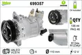 VALEO Kompressor, Klimaanlage 699357 für VW