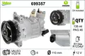 Kompressor Klimaanlage VALEO ORIGINS NEW OE TECHNOLOGIE 699357 für VW SEAT AUDI