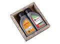 Herz & Heim Duschgel Motoröl als lustiges Geschenk Set für Männer & Schrauber, mit Geschenkverpackung