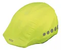 ABUS Fahrradhelm ABUS Regenkappe Neongelb - wasserabweisend, Signalhelm-Überzug mit Ref