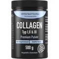 Collagen Pulver 500 Gramm, Bioaktives Kollagen von EXVital