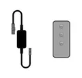 kalb LED Funk-Controller Set Fernbedienung 12-24V 36-72W dimmbar kalb Wandtaster