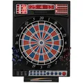 Karella Dartscheibe Set, elektronisch, für Softdarts, aus Kunststoff, mit 24 Dartpfeilen
