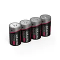 ANSMANN Batterien Alkaline Big Five Alkaline Batterie Mono D LR20 4er Set