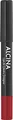 ALCINA Lips & Cheeks Designer red - Hochpigmentierte Farbe mit samtig-matten Finish - 2-in-1 Stift: Lippenstift und Rouge in einem