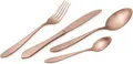 Berlinger Haus Besteck-Set 24-teilig - Edelstahl satiniert, Sonderedition Roségold, elegantes Design, mit Messern, Gabeln, Löffeln und Tafellöffeln, Geschenkbox