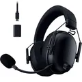 Razer BlackShark V3 - Kabelloses E-Sport-Headset - Triforce 50mm Treiber - Abnehmbares Breitband-Mikrofon - THX Spatial Audio - Wireless 2,4Ghz & Bluetooth - FPS-Profile - PC/Mac | Schwarz