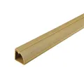 D-Line Design Kabelkanal 22x22mm holzoptik 2 m, Viertelkreis