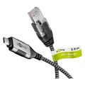 Goobay Ethernet-Kabel USB-C 3.1 auf RJ45, Slim, 2 m (USB 3.1, USB-C, RJ45 (1x)) (74403)