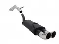 NOVUS SPORTAUSPUFF +ABE 2x76mm D-T-M Stahl für Audi A3-8L