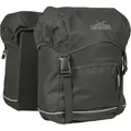 Fahrradtasche "Doppel Travel 50 Liter", schwarz, GREENLANDS BICYCLE BAGS, Taschen, B/H/T: 32cm x 42cm x 19cm, Polyester, unifarben, mit Regenhülle, B:32cm H:42cm T:19cm