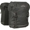 Doppelpacktasche Greenlands Travel 50 Liter 32 x 42 x 19  cm (x2) - Schwarz