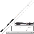 Balzer Shirasu Spoon 2,57m 0,5-4g - Ultra Light Rute zum Forellenangeln, Spinnrute zum Spinnfischen mit Forellenblinkern