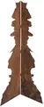 Ecksäule Gartendeko Edelrost 143 cm Dekosäule Rostsäule Rost Dekoration Säule