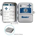 X2-401E Hunter Steuergerät Außenbereich, Hydrawise Software Wifi fähig 4 Stationen WLAN/WiFi fähig