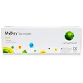 MyDay Toric (30er Packung) Tageslinsen (2.5 dpt, Zyl. -0.75, Achse 10 & BC 8.6) mit UV-Schutz für Allergiker & trockenere Augen