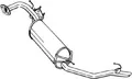BOSAL Endschalldämpfer Nachschalldämpfer 282-949 für HONDA CIVIC FN 8 Hatchback