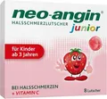 NEO-ANGIN junior Halsschmerzlutscher 8 St