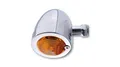 HIGHSIDER Smart Bullet Flat Glühlampen Blinker Gehäuse Chrom / Linse Orange (Stü