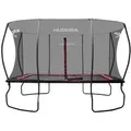 4Square Trampolin 244x366, Fitnessgerät schwarz/rot