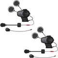 Sena 10S, Bluetooth Kommunikationssystem Doppelpack - Schwarz