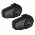 Sena 10S-02 Motorrad Bluetooth Kommunikationssystem Doppelpack
