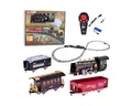 Wisam Lernspielzeug Ferngesteuerte Zuglokomotive RC Lichter Geräusche Rauch