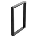 WAGNER Tischbein DESIGN RAHMEN - 400 x 300 mm, Industrie Look schwarz - 12514001